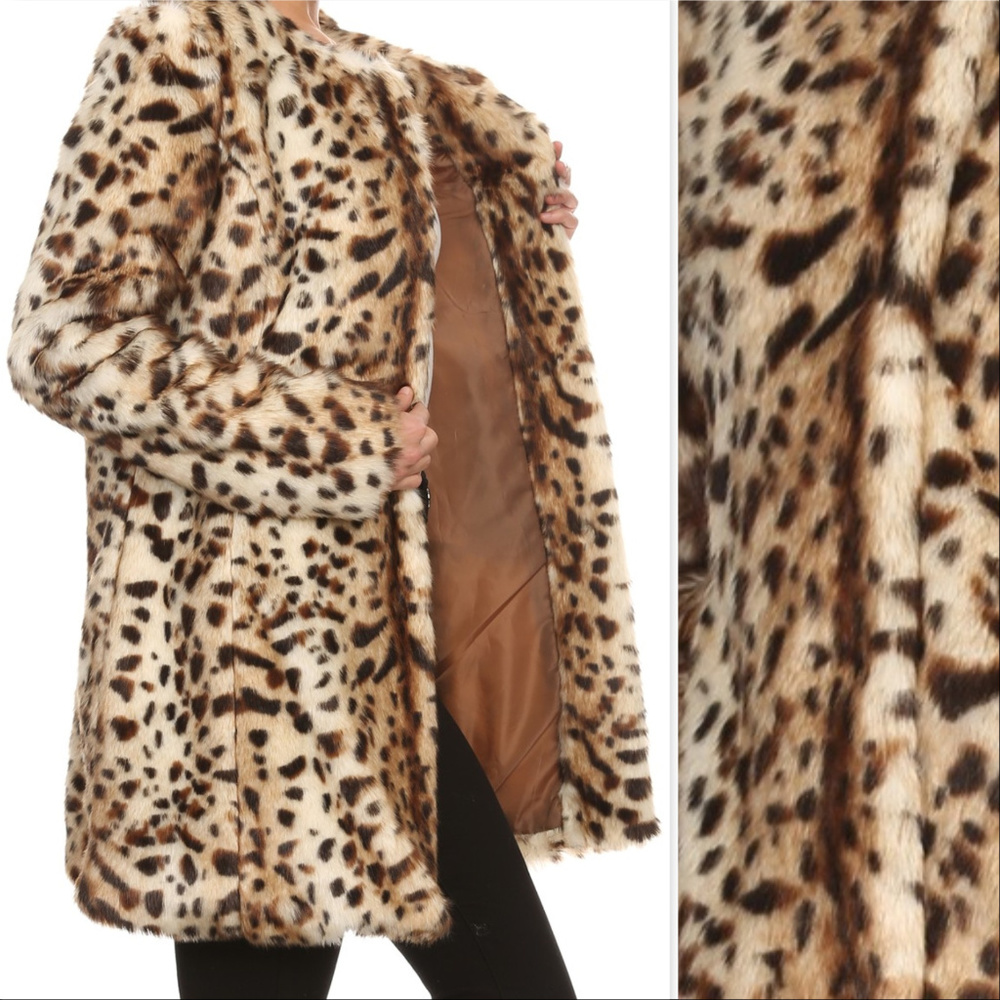 🛑LAST 1🛑TOP FALL 2018 TREND LEOPARD COAT - Picture 4 of 4